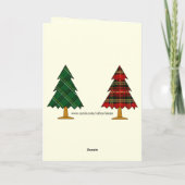 Harpers Weihnachtsgeschmack Karte (Rückseite)