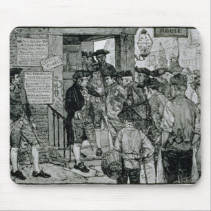 Harpers Zeitschrift Mousepad