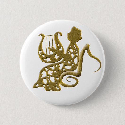 Harpist Button (Vorderseite)