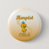 Harpist Chick Button (Vorderseite)