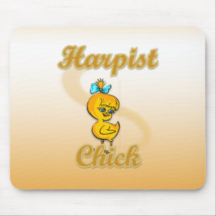 Harpist Chick Mousepad