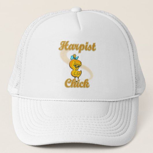 Harpist Chick Truckerkappe (Vorderseite)