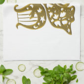 Harpist Handtuch (Gefaltet)