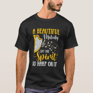 Harpist Orchestra Harpe Diem für Harfenmusiker T-Shirt