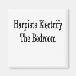 Harpists elektrifizieren das Schlafzimmer Magnet