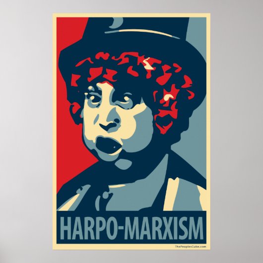 Harpo Marx - Harpo-Marxismus: OHP Poster (Vorne)