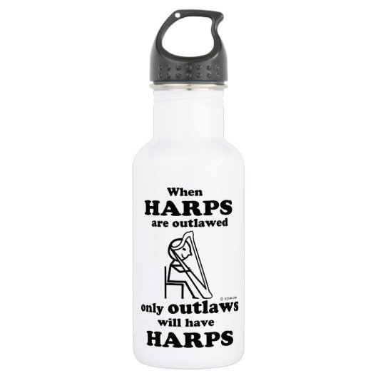Harps verboten trinkflasche (Vorderseite)