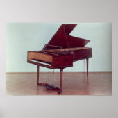 Harpsichord belonging to Ludwig van Beethoven Poster (Vorne)