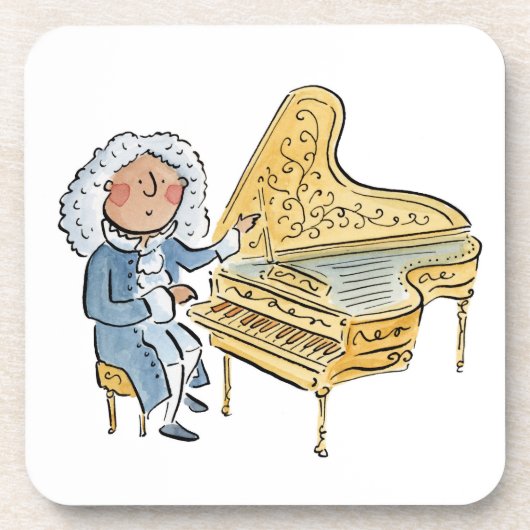 Harpsichord Getränkeuntersetzer (Vorderseite)