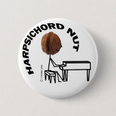 Harpsichord Nut Button (Vorderseite)