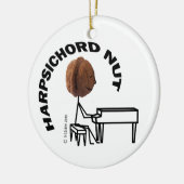 Harpsichord Nut Keramikornament (Links)