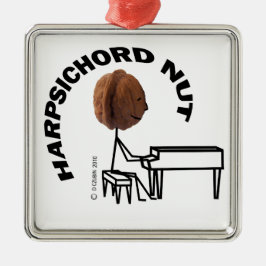 Harpsichord Nut Ornament Aus Metall