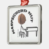 Harpsichord Nut Ornament Aus Metall (Links)