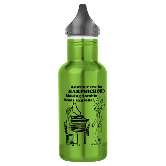 Harpsichord Zombie Explode Edelstahlflasche (Links)