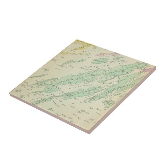 Harpswell, angrenzende Inseln Fliese (Seite)