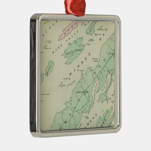 Harpswell, angrenzende Inseln Ornament Aus Metall (Rechts)