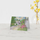 Harpswell Maine Grußkarte Karte (Gelbe Blume)