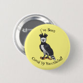 Harpy-Adler-Cartoon Button (Vorne & Hinten)
