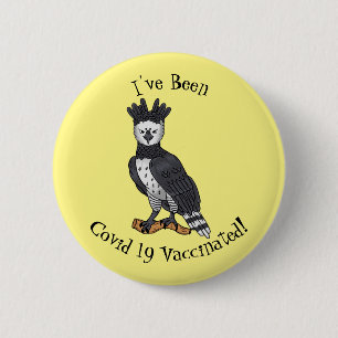 Harpy-Adler-Cartoon Button