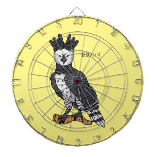 Harpy-Adler-Cartoon Dartscheibe