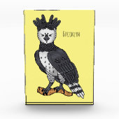 Harpy-Adler-Cartoon Fotoblock (Vorderseite)