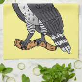 Harpy-Adler-Cartoon Geschirrtuch (Gefaltet)