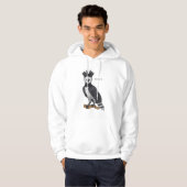 Harpy-Adler-Cartoon Hoodie (Vorne ganz)