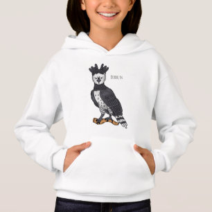 Harpy-Adler-Cartoon Hoodie