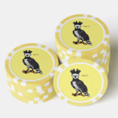 Harpy-Adler-Cartoon Pokerchips (Stapel)