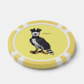 Harpy-Adler-Cartoon Pokerchips (Einzeln)