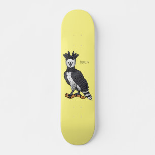 Harpy-Adler-Cartoon Skateboard