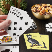 Harpy-Adler-Cartoon Spielkarten (In Situ)