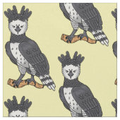 Harpy-Adler-Cartoon Stoff (Nahaufnahme)