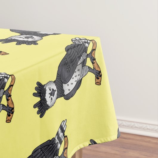 Harpy-Adler-Cartoon Tischdecke (Beispiel)