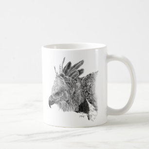 Harpy-Adler-Zeichnen Kaffeetasse