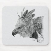Harpy-Adler-Zeichnen Mousepad (Vorne)