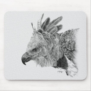 Harpy-Adler-Zeichnen Mousepad