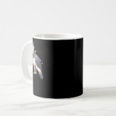 Harpy Eagle Art Sticker Kaffeetasse (Vorderseite Links)