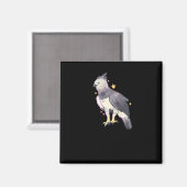 Harpy Eagle Art Sticker Magnet (Vorderseite/Rückseite)