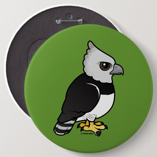 Harpy Eagle Button (Vorne & Hinten)