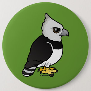 Harpy Eagle Button