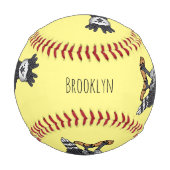 Harpy eagle cartoon illustration baseball (Vorderseite)