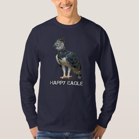 Harpy Eagle Long T - Shirt (Vorderseite)