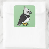 Harpy Eagle Quadratischer Aufkleber (Tasche)