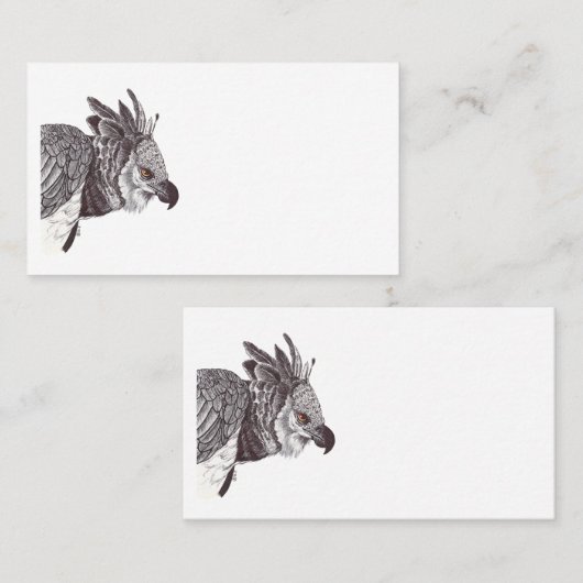 HARPY EAGLE VISITENKARTE (Vorne/Hinten)