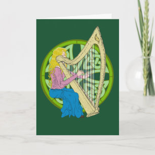 Harpy New Year Karte