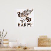 Harpy Poster (Küche)