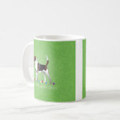 Harrier Christmas Design Kaffeetasse (Vorderseite Links)