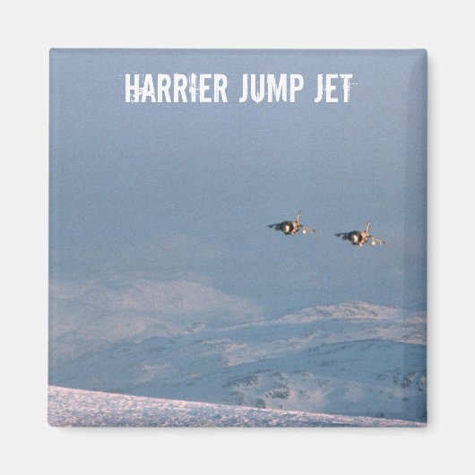 Harrier Jump Jet Magnet (Vorne)