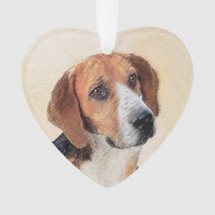 Harrier Painting - Niedliche Original Dog Art Ornament